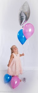 Image of girl with balloons